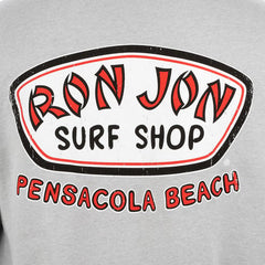 Ron Jon Pensacola Beach FL Distressed Trusty Badge Pullover Hoodie