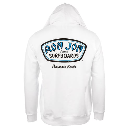 Ron Jon Pensacola Beach FL Distressed Custom Surfboards Hoodie
