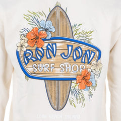 Ron Jon Long Beach Island NJ Board Badge Hoodie