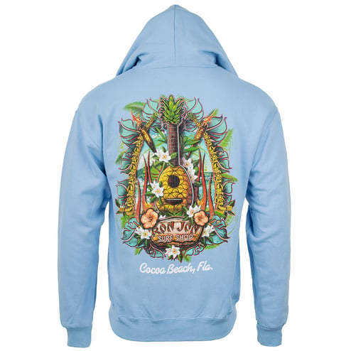 Ron Jon Cocoa Beach FL Ukulele Pullover Hoodie