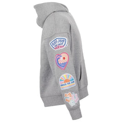 Ron Jon Kids Heather Grey Surf Patch Pullover Hoodie