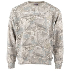 Ron Jon Grey Camo Woodsy Crew Neck Pullover