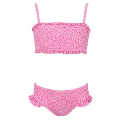 Ron Jon Girls Party Pink Thryallis 2 Piece Swimsuit