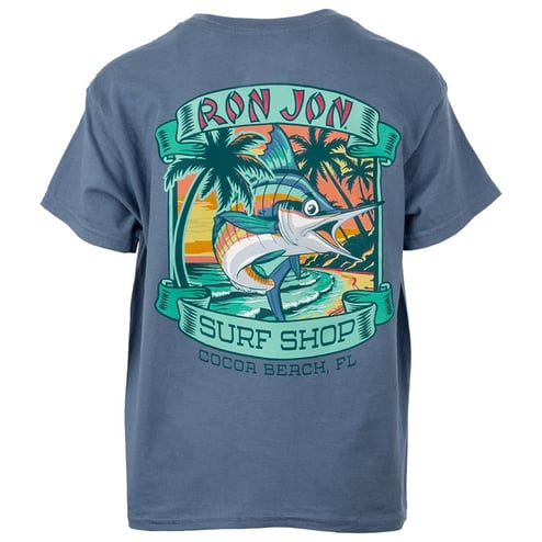 Ron Jon Kids Cocoa Beach FL Flying Marlin Tee