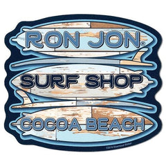 Ron Jon Wooden Surfboards Sticker