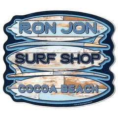 Ron Jon Wooden Surfboards Mini Sticker