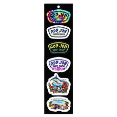 Ron Jon Mini Badge Sticker Strip