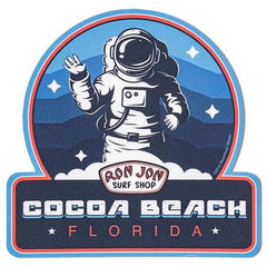 Ron Jon Space Explorer Sticker
