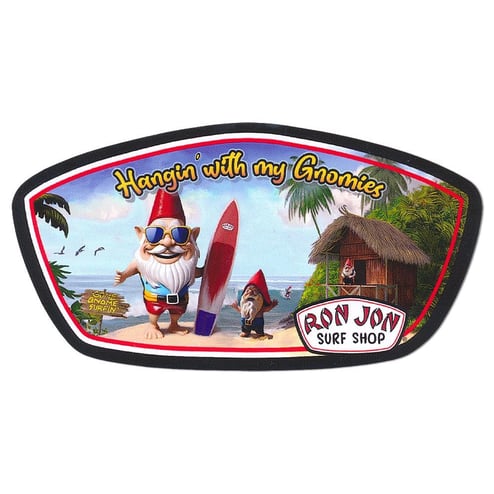 Ron Jon Just Hangin' With My Gnomies Sticker