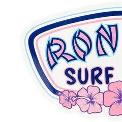 Ron Jon Hibiscus Badge Sticker