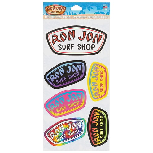 Ron Jon UV Assorted Badge Sticker Sheet