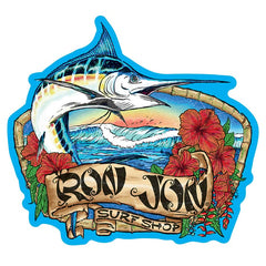 Ron Jon Reel Deal Marlin II Badge Sticker