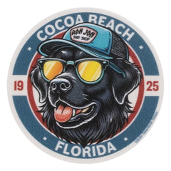 Ron Jon All American Dog Mini Sticker