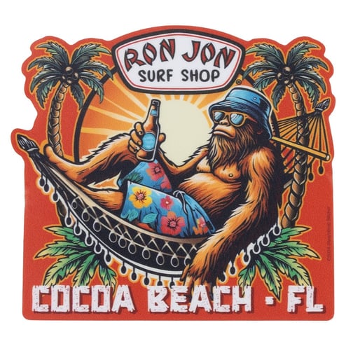 Ron Jon Sasquatch Hammock Sticker