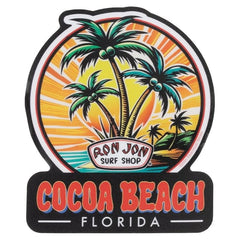 Ron Jon Sunburst Palms Sticker