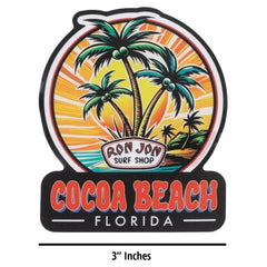 Ron Jon Sunburst Palms Sticker