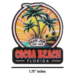 Ron Jon Mini Sunburst Palms Sticker
