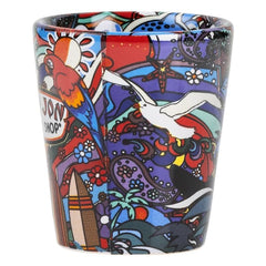 Ron Jon All Over Print Shot Glass
