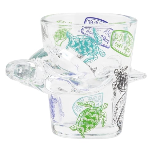 Ron Jon Turtle Molded 1.5 oz Shot Glass