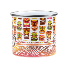 Ron Jon Tiki Faces Enamel 12 oz Mug