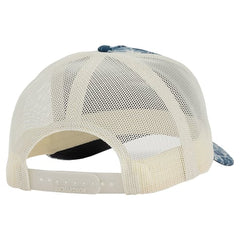 Ron Jon Navy and Birch Hibiscus 112 Trucker Hat
