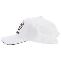 Ron Jon Clearwater Beach FL White Full Badge Cap