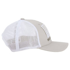 Ron Jon Light Grey Iconic Flag Trucker Hat