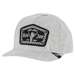Ron Jon Light Grey Skeleton Shaka cap
