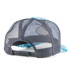 Ron Jon Fish Camo Trucker Cap Blue/Grey
