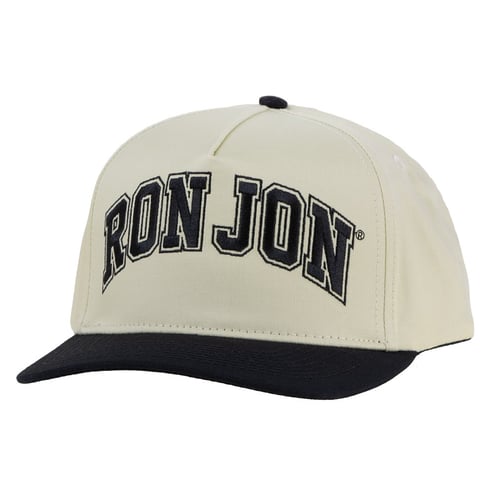 Ron Jon Natural Black Home Plate Cap