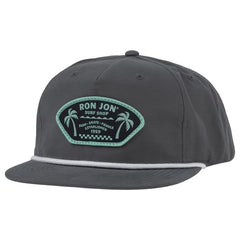 Ron Jon Charcoal and White Skate Palm 256 Cap