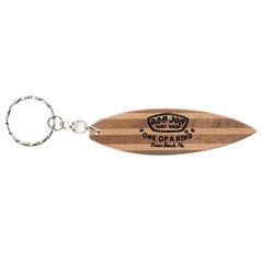 Ron Jon Large Wooden Surfboard Keychain