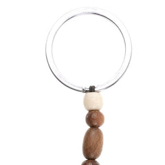 Ron Jon Turtle Madera Keychain