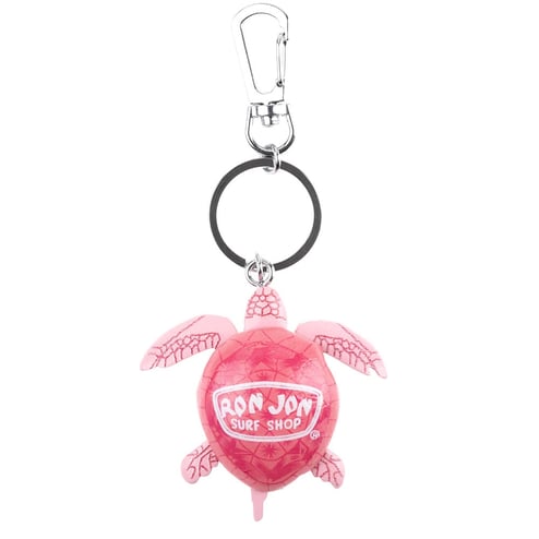 Ron Jon Pink Madera Turtle Keychain