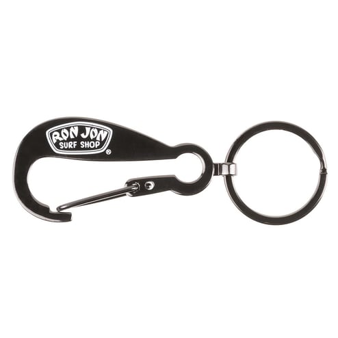 Ron Jon Badge Carabiner Keychain