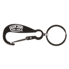 Ron Jon Badge Carabiner Keychain