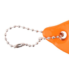 Ron Jon Orange Shark Floating Keychain