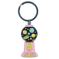 Ron Jon Cotton Candy Gumball Keychain