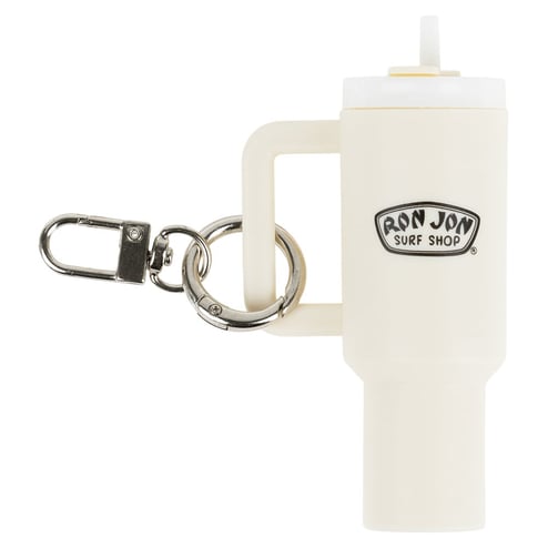 Ron Jon Cream Tumbler Keychain