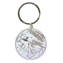 Ron Jon Holochrome Keychain