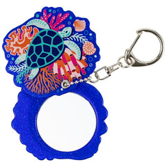 Ron Jon Turtle Mirror Keychain