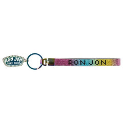Ron Jon Rainbow Wristlet Keychain