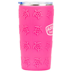 Ron Jon 20 oz Pink Turtle Stainless Steel Tumbler