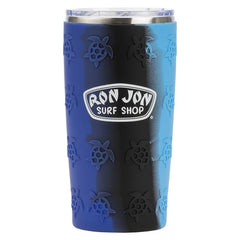 Ron Jon 20 oz Blue Tie Dye Turtle Stainless Steel Tumbler