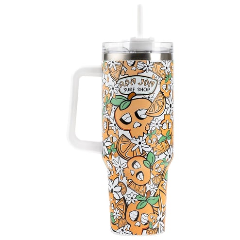 Ron Jon Little Box Guy Orange Blossom 40 oz Tumbler
