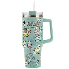 Ron Jon Little Box Guy Lost Garden 40 oz Tumbler