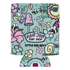 Ron Jon Little Box Guy Lost Garden Can Koozie
