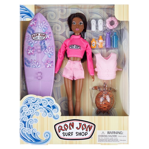 Ron Jon Brunette Surfer Girl Doll