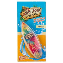 Ron Jon Coconut Tie Dye Surfboard Air Freshener