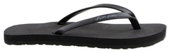 Ron Jon Women's Black Thin Strap Sandal